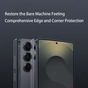 Hydrogel Frame Protector FilmDust Net Side Skin Sticker for Samsung S25 Ultra Clear Border Anti-Scratch Full Coverage Guard