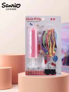 Sanrio Balloons Children Non-toxic Odorless Scene Decoration Kitty Cat 9 Inch round Birthday Party Toy Balloon Set Standard Color