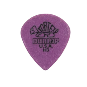 ปิ๊กกีตาร์ Jim Dunlop Tortex Jazz H3 | 3 ชิ้น | 1.14 มม. | หนาแน่น | คมชัด | จับถนัดมือ