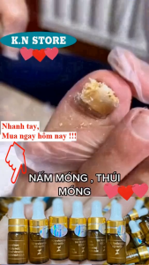 Serum Nấm Móng Tay Chân 4ml Hết Sạch Nấm Bọng Móng Hư Khoé Nước Ăn Tay Chân Dưỡng Cứng Móng