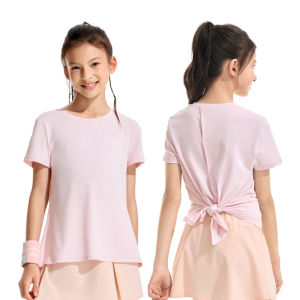 moodytiger | Girls Summer T-Shirt Sun Protection Quick Drying Peplum