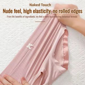 Womens Comfortable Breathable Triangle Pants Medium High Waist Underwear