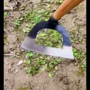 Garden Hollow Hoe Weeding Rake Labor-saving Weeding Loosening Soil Weeding Remover Tool Cangkul Tanah Cangkul Rumput farm tool 除草工具锄头