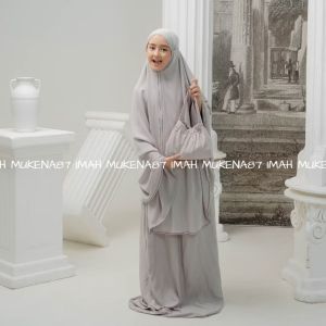 Mukena COUPLE Rayon TWILL Premium Jahit timbul Cantik jumbo