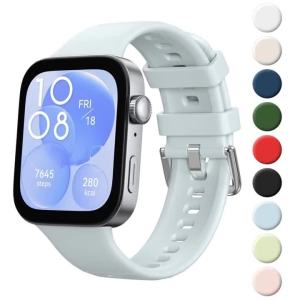 Silicone Strap For Huawei Watch Fit 3 4 Band Smartwatch Accessories Replacement Wristband for Huawei Watch Fit 4 Pro Bracelet