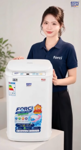 Máy Giặt Mini Forci MG-1258 Cao Cấp (5.8kg) - 10 Chế Độ Giặt Thông Minh Cho Phòng Trọ Đồ Em Bé