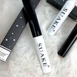 Suake Long-Lasting Mascara Small Brush Mascara Long Thick Curling Eyelash Waterproof Beauty Supplies