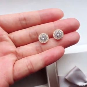 [KHUYÊN BẠC CAO CẤP] Bông tai bạc nam nữ lấp lánh Budy – ViVi_Gift