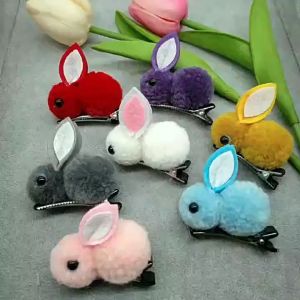 ALENADAY - Jepitan Rambut Anak Perempuan Wanita Dewasa Murah Karakter Kelinci Lucu Gaya Korea ACC20