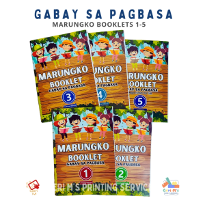 Marungko Reading Booklets Set of 5 | Filipino Beginner Reading | Marungko Method | Kinder–Grade 1