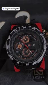 Jam Tangan Pria Bisnis Kasual Series Asli Tahan Air Premium Original Vavavoom New Model Terbaru Quartz Analog Sporty Waterproof Bercahaya Luminous Kaca Tebal Anti Gores Kalender Aktif Desain Mewah Berkelas Keren Aksesoris Arloji Watches - JR-05