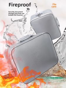 AIYANG | Waterproof Fireproof Document Organizer with Lock
