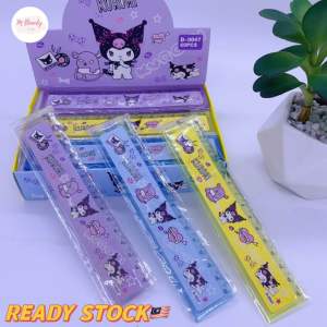 🇲🇾Ready Stock🇲🇾Sanrio Cartoon Plastic Straight Ruler 15cm 可爱卡通15cm直尺 Pembaris Kartoon 15cm