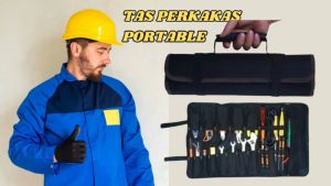 Tas Perkakas Teknisi Lapisan Tebal Anti Jebol untuk Membawa Peralatan Listrik