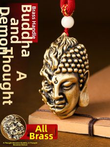 YD | Buddha Demon Solid Brass Pendant Home Office Decor