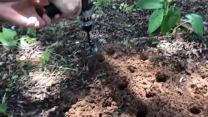 Garden Auger Drill Bit – Spiral Hole Digger Tool for Planting Bulb Planter & Soil Aeration | Mesin Korek Tanah
