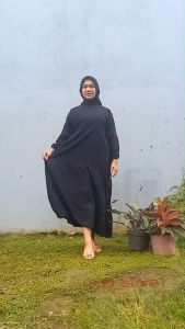 BISA COD GAMIS RAYON POLOS REMPEL SUSUN