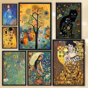 1000PCS Jigsaw Puzzle Beautiful Klimt Sunflowers Garden Scene For Adults Perfect For Quiet Evening Activity