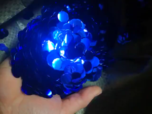 10Pcs Confetti Foil Balon / Parti Confetti Balon / Balloon Paper Scraps