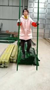 เสารั้วเหล็ก Y Post เสารั้วเหล็กหนา เสารั้วตาข่าย มี3ขนาด ความสูง 1.3m/1.5m/1.7m/1.8m รั้วสวน เสารั้วทั่วไป เสาล้อมสวน เสารั้วบ้าน เสารั้วใช้กับลวดตาข่าย