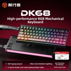 EWEADN | RGB Effect Blue Switch Gaming High Performance Mechanical Keyboard