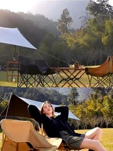 Camping Chair Lightweight Beach Chair  Fishing & Hiking Chair Outdoor Healing & Foldable Chair