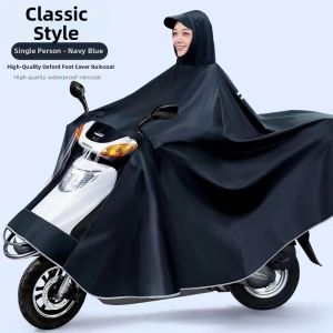 Electric Motorcycle Rain Coat Water Resistant Whole Body