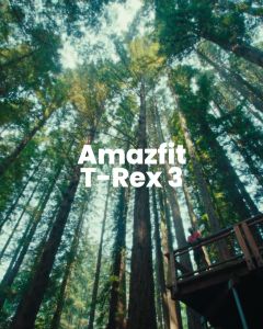 [Outdoor] Amazfit T-Rex 3 Smartwatch AMOLED Dual-Band GPS Offline Map 45m Free Diving 27 Days Battery