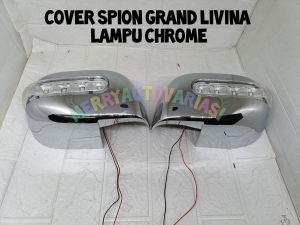 COVER SPION LAMPU GRAND LIVINA CHROME
