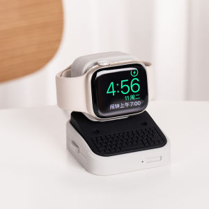 ชาร์จ Apple Watch แบบไร้สาย ที่วางชาร์จแบบมีสายแม่เหล็ก 3 ช่อง น่ารัก สไตล์ธุรกิจ สำหรับ Apple S11 S10 S9 S8 S7