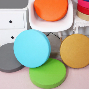 Leather Round Meditation Cushion