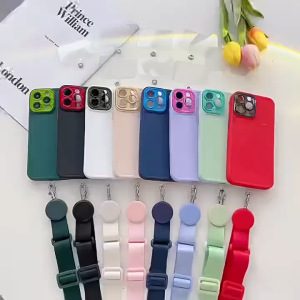 YAHOO Crossbody Phone Lanyard Universal Adjustable Neck Straps with Phone Pads for Phone Case Keys ID