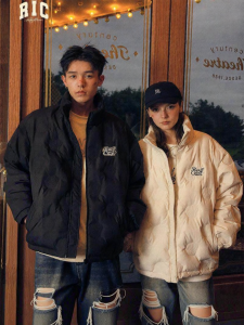 RickyisClown | Stamped Lightweight White Duck Down 90% Winter Loose Couples Down Jacket
