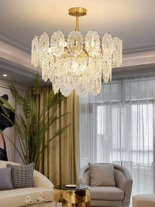 HAOJUESHIDENGSHI | French Luxurious Crystal Modern Simple Lighting