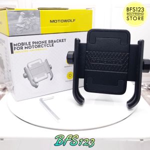 MOTOWOLF Phone Holder Holder HP Bracket Stang Aluminium Aloy