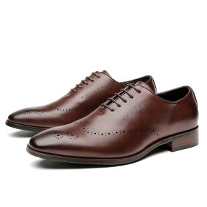 Spring Brogue Derby Shoes for Men
