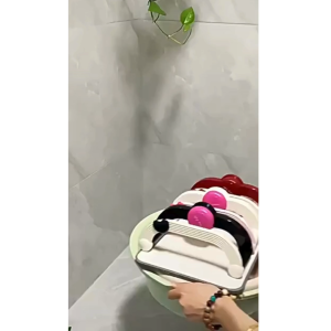 Wall-mounted Storage Rack Washbasin Bathroom Suction Cup Retractable Washbowl Shelf