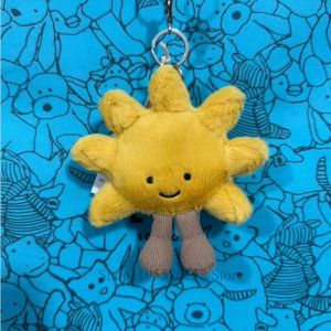 JC Marshmallow Plush Toys Croissant Keychains Macaron Plush Toys Penguins Four-Leaf Clovers Capybaras Golf Bag Charms