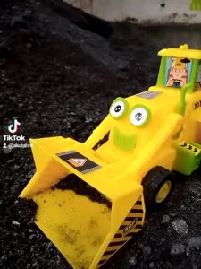 Mainan Truck Super Excavator Murah KGP 8066 | Mainan Anak Laki Laki Truck Keruk Kontruksi Kemasan Mika Plastik Ukuran Sedang Tanpa Menggunakan Baterai | Mainan Mobil Caruk Bahan Plastik Tebal