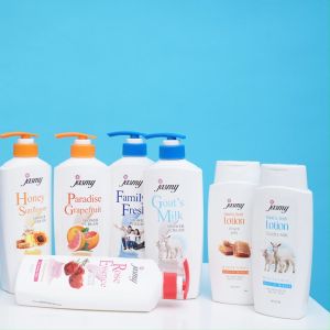 Jasmy Moisturizing Bundle 1L Shower Cream sabun mandi cair body wash Free 500ml Lotion ROYAL JELLY
