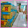 1 Slop Lakban Putih Bening Besar DAIMARU TAPE Isi 6 Roll. 