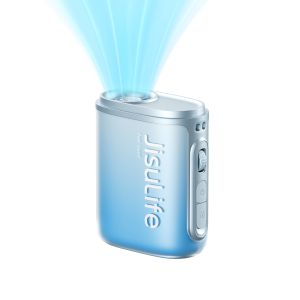 Quạt Đeo Cổ Siêu Nhẹ Di Động Pin 4500mAh 100 Tốc Độ Gió Điều Chỉnh Được Thiết Kế Đeo Eo Màn Hình LED Quạt Thời Trang