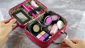 Simulation Cosmetics Set Kids Play House Toys Simulation Make up Lipstick Nail Paint Educational Toys Pretend Makeup Girls Gamepo