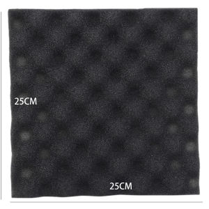 12 pieces/set Of Sound Proof Cotton Practical Foam Recording Studio Sound Absorbing Board Wave Sound Proof Sponge Material