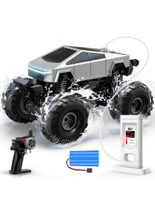 Cybertruck RC Car Kids Toys for kid Remote Control Car Amphibious Truck 4WD All Terrain Off-Road Pickup1:16 Scale 2.4GHZ