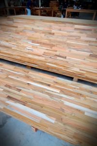 Tebal 1.6 cm : PAPAN KAYU MAHONI AFRIKA FJL { Non Finishing } | T 1.6 x L 62 x P 90- 250cm Laminasi