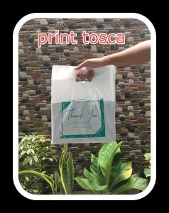 kantong plastik PE motif UK.35/25*35 plastik baju plastik makanan plastik olshop