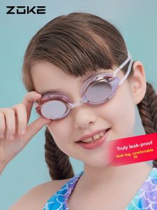 ZOKE | HD Waterproof Anti-Fog Professional Training Kids Swimming Goggles