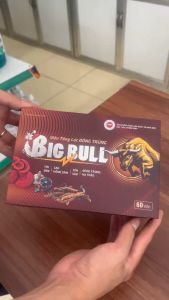 Viên Uống Tăng Lực Đông Trùng BIG BULL bồi bổ sức khỏetăng sức đề kháng giảm mệt mỏi căng thẳng.Hộp 60 viên