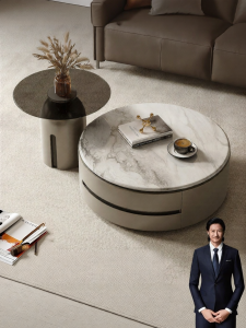 Marble Minimalist Coffee Table